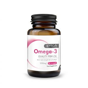 Omega 3 30 softgel bottle