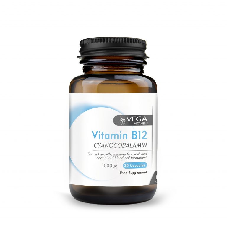 Vitamin B12 - Cyanocobalamin - Vega Vitamins