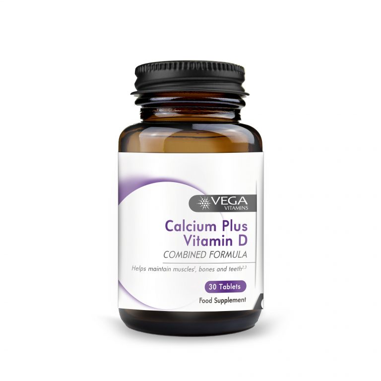 Calcium plus Vitamin D Combined Formula Vega Vitamins