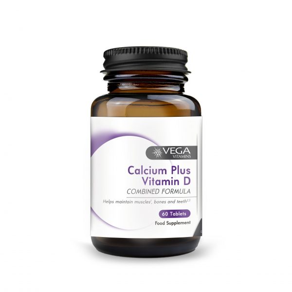 Calcium plus Vitamin D 60 tablets bottle