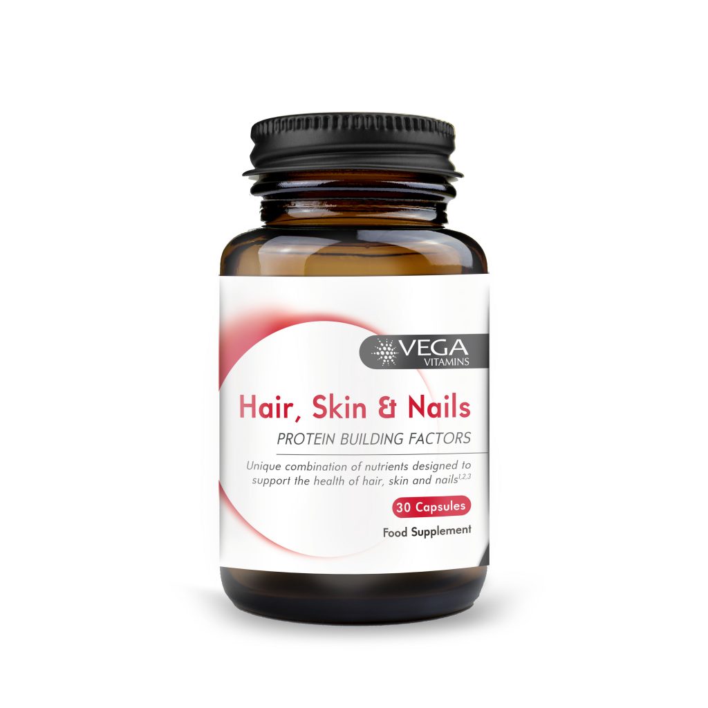 Hair, Skin & Nails Protein Building Factors Vega Vitamins