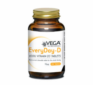 EveryDay-D 400IU Vitamin D3 Bottle 100 chewable tablets